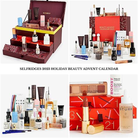 selfridges beauty advent.